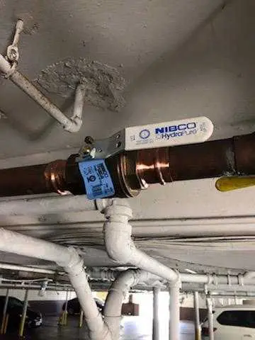 Copper pipe repair and valve work for Backflow Testing in Touchet